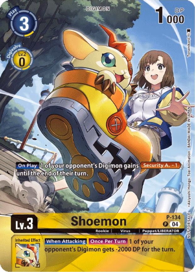 Shoemon (Digimon Liberator Promotion) (Textured)